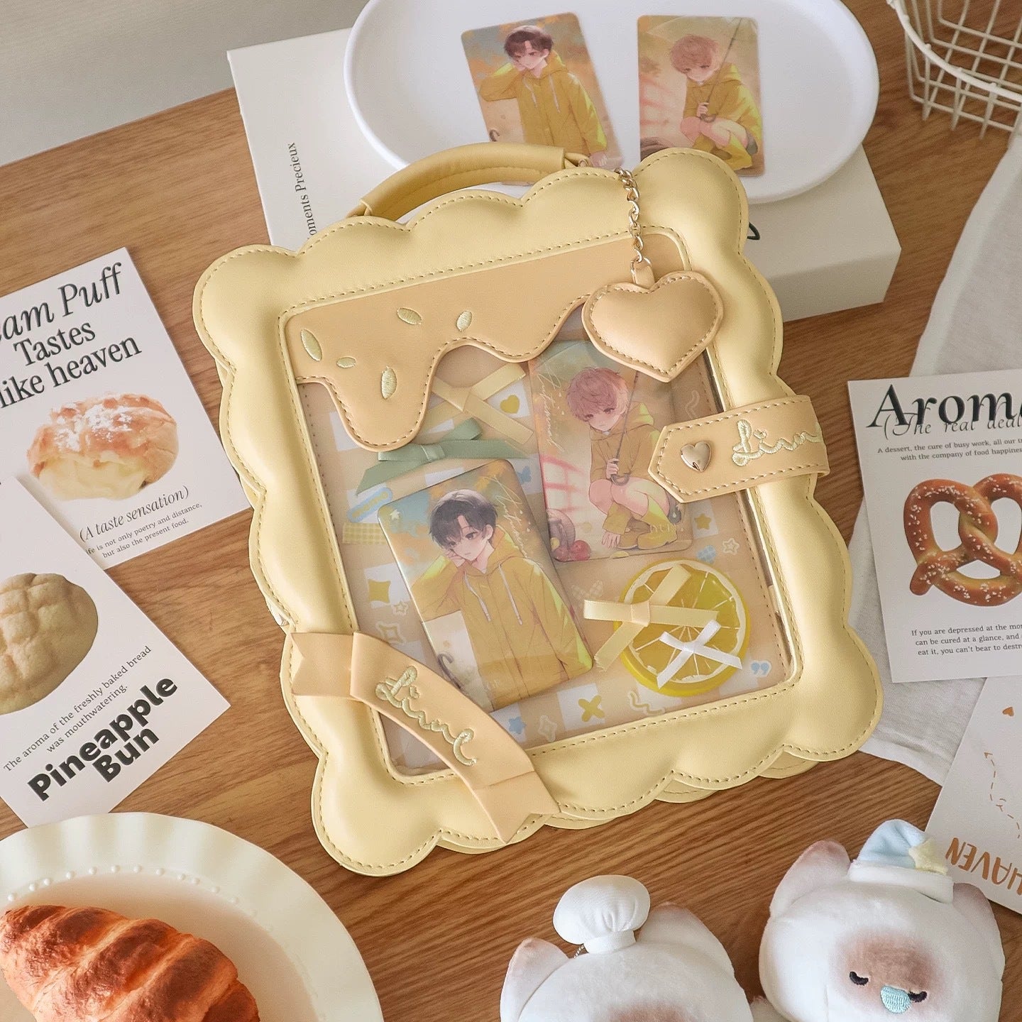 Cross-body Shoulders Doll Bag Cute Snacks