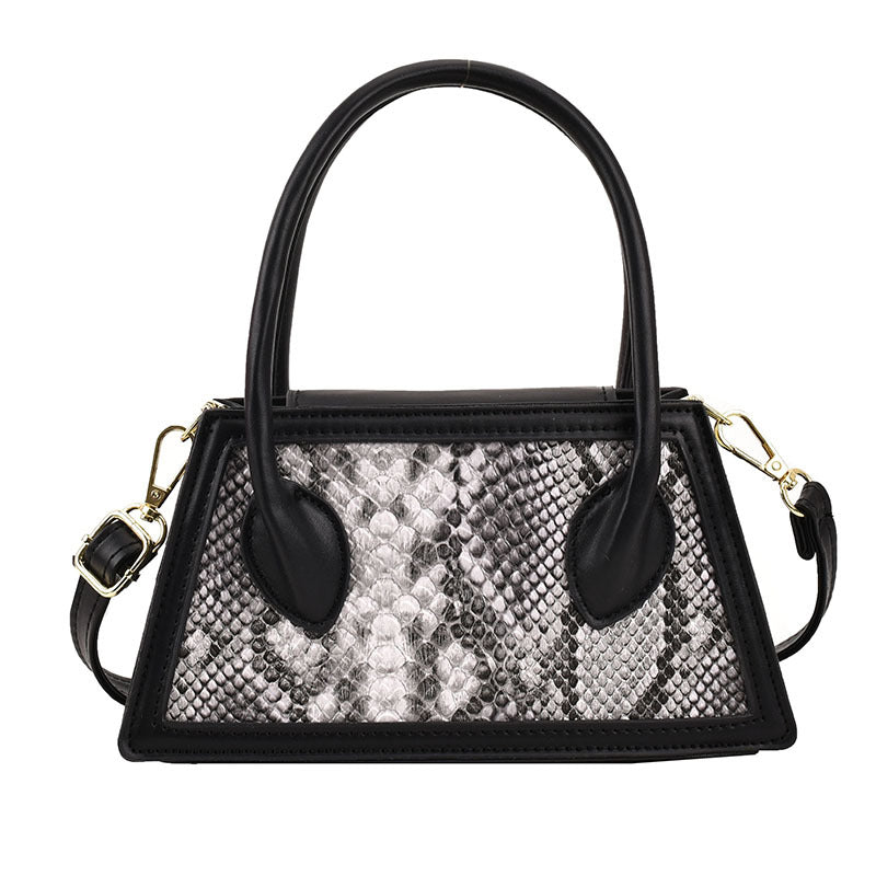 Simple Personality Serpentine Single Shoulder Cross Body Bag