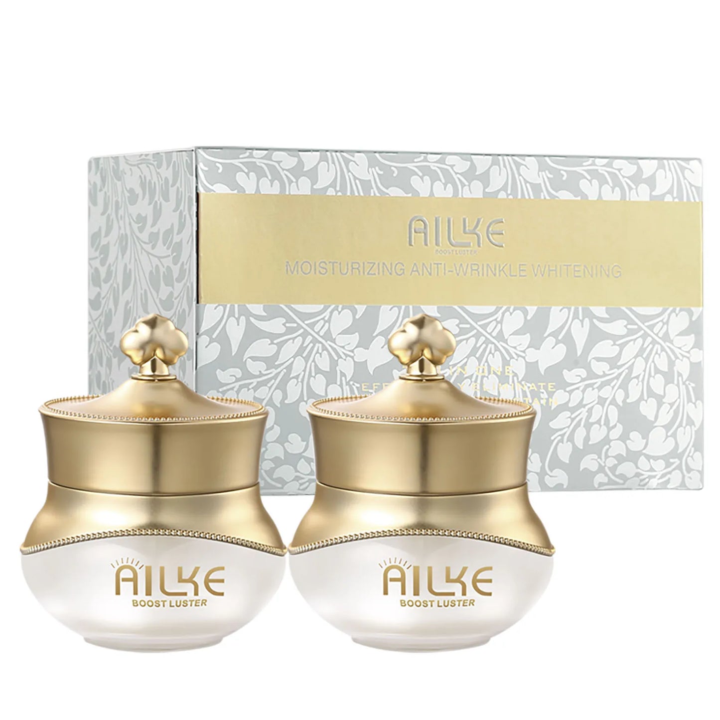 AILKE Women Whitening Face Care Set, Lightening, Reduce Dark Spots, Anti Wrinkles, For All Skin Types, Not Greasy, Easy Absorb