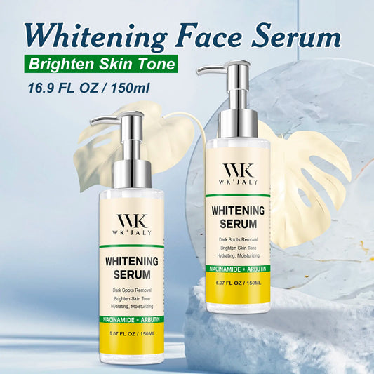 WK JALY Whitening Skin Care Set for All Skin Tone, Moisturizing Face and Body, Remove Acne, Dark Spots, Melanin, Freckles