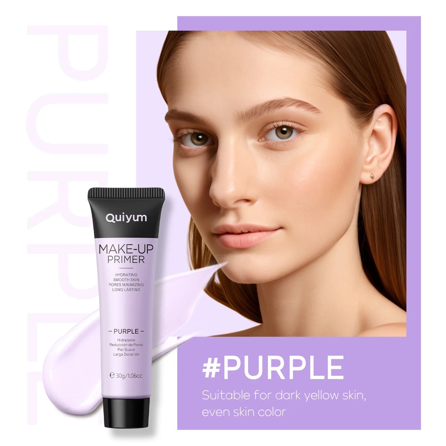Base Makeup Facial Moisturizing Primer Moisturizing Primer Invisible Pores Smoothing Fine Lines Brightening Moisturizing