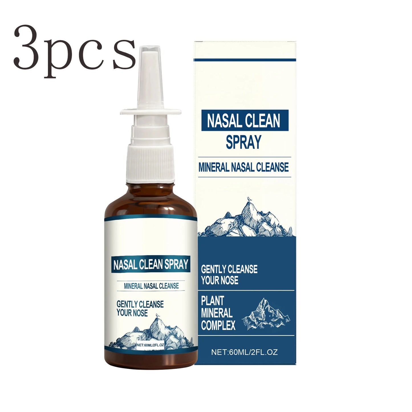 Gentle Nose Care Cleansing Spray Daily Nourishment & Cleansing,Non-Irritating Soothing Nasal Discomfort Fast-Acting Relief Spray