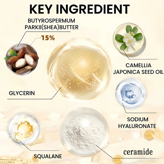 Moisturizer Shea Butter Long-Lasting Repair Firming Brightening For Dry Skin Practical Gift