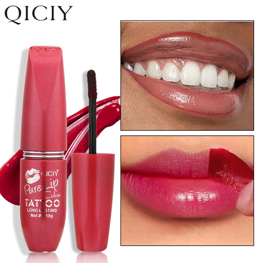 Tear off lip gloss, waterproof and sweat resistant, long-lasting moisturizing, vibrant colors, creating a bright makeup look