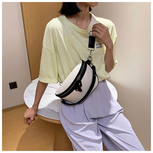 Fashion All-match Cross-body Wideband Chest Bag