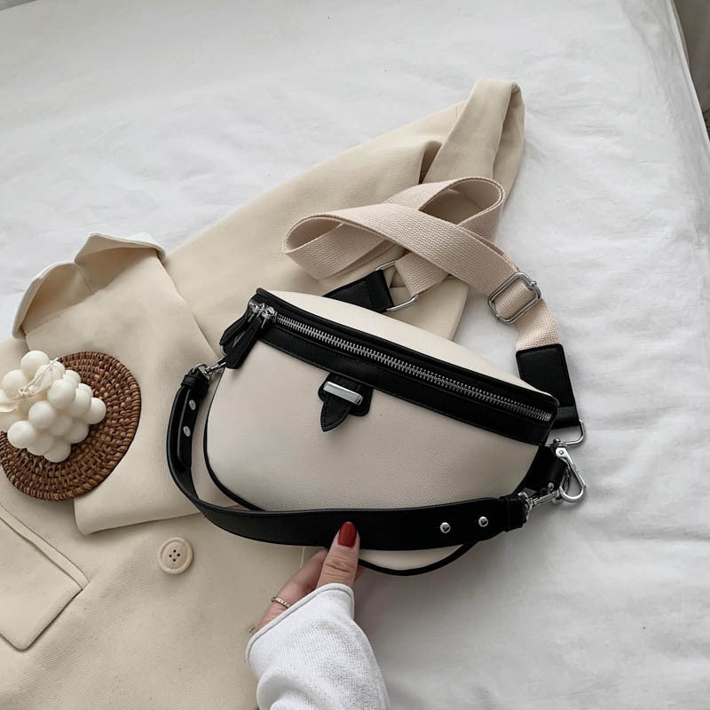 Fashion All-match Cross-body Wideband Chest Bag