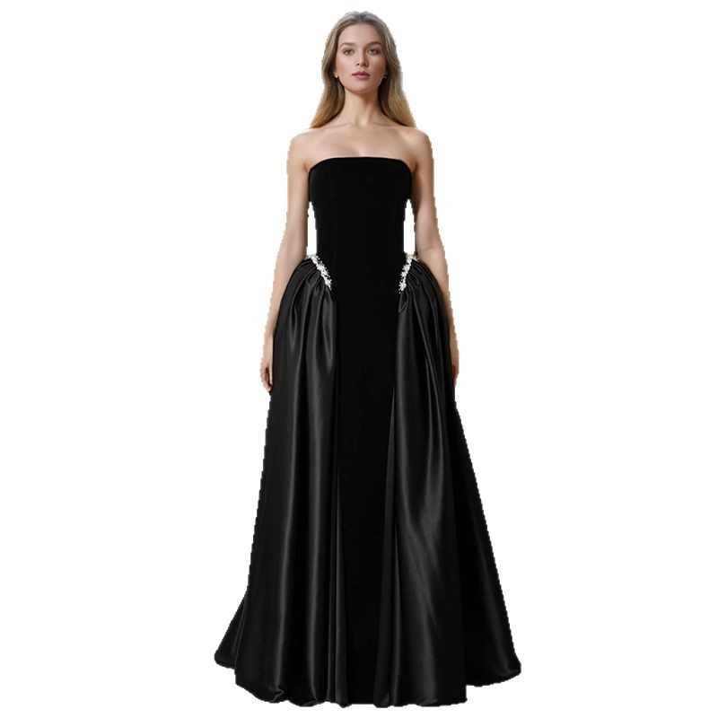 Design A Strapless Maxi Dress For Women