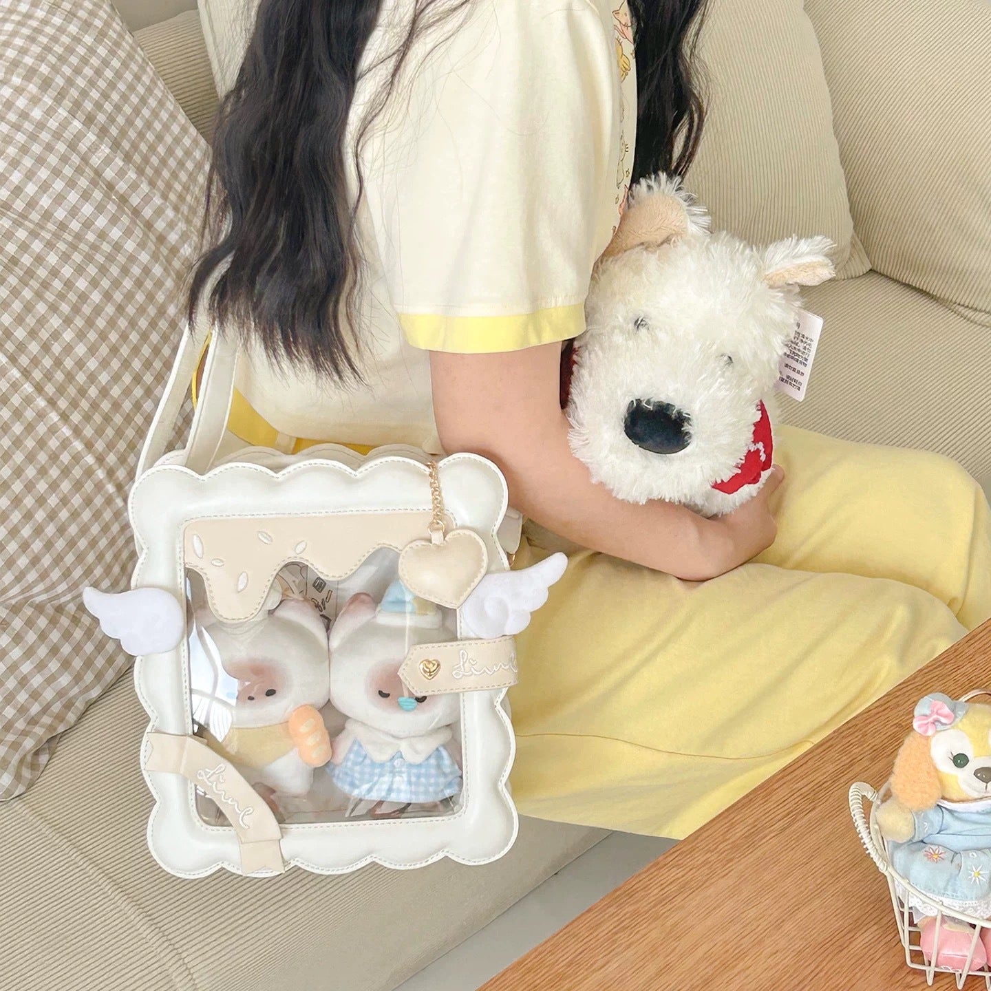 Cross-body Shoulders Doll Bag Cute Snacks
