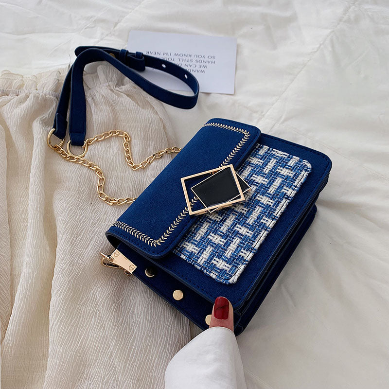 Western style chain cross-body bag