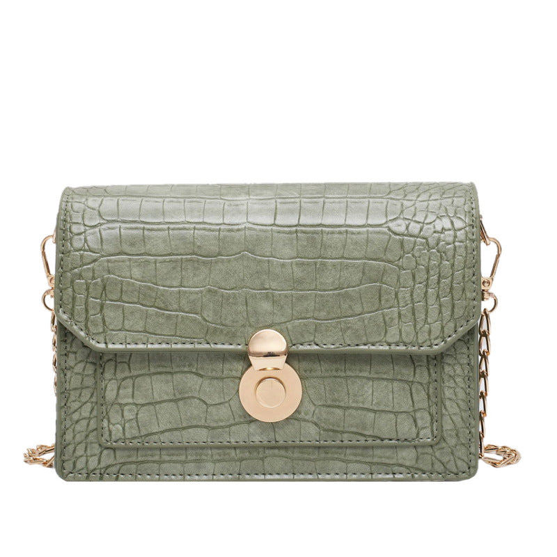 Stone Pattern PU Cross-body Bag with Shoulder Bag for Women