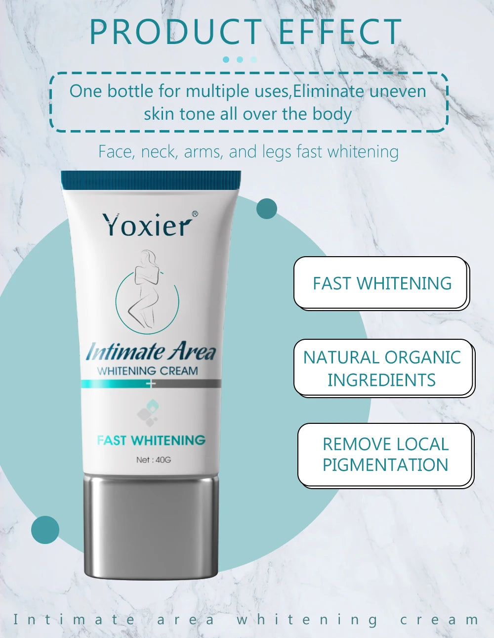 Body Moisturizer For Armpits Knees Inner Thighs Buttocks Even Skin Tone Firming Lifting Smooth Rough Skin Body Care 40g