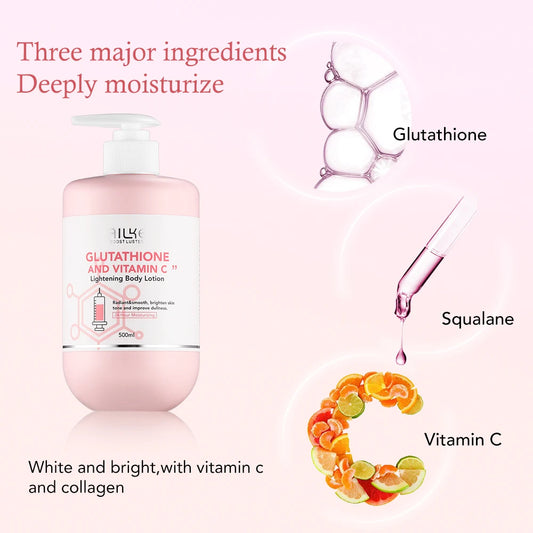 AILKE Whitening Skin Care Set For All Skin Types, Contain Glutathione, Vitamin C, Smooth Skin, Reduce Melanin And Pigmentation