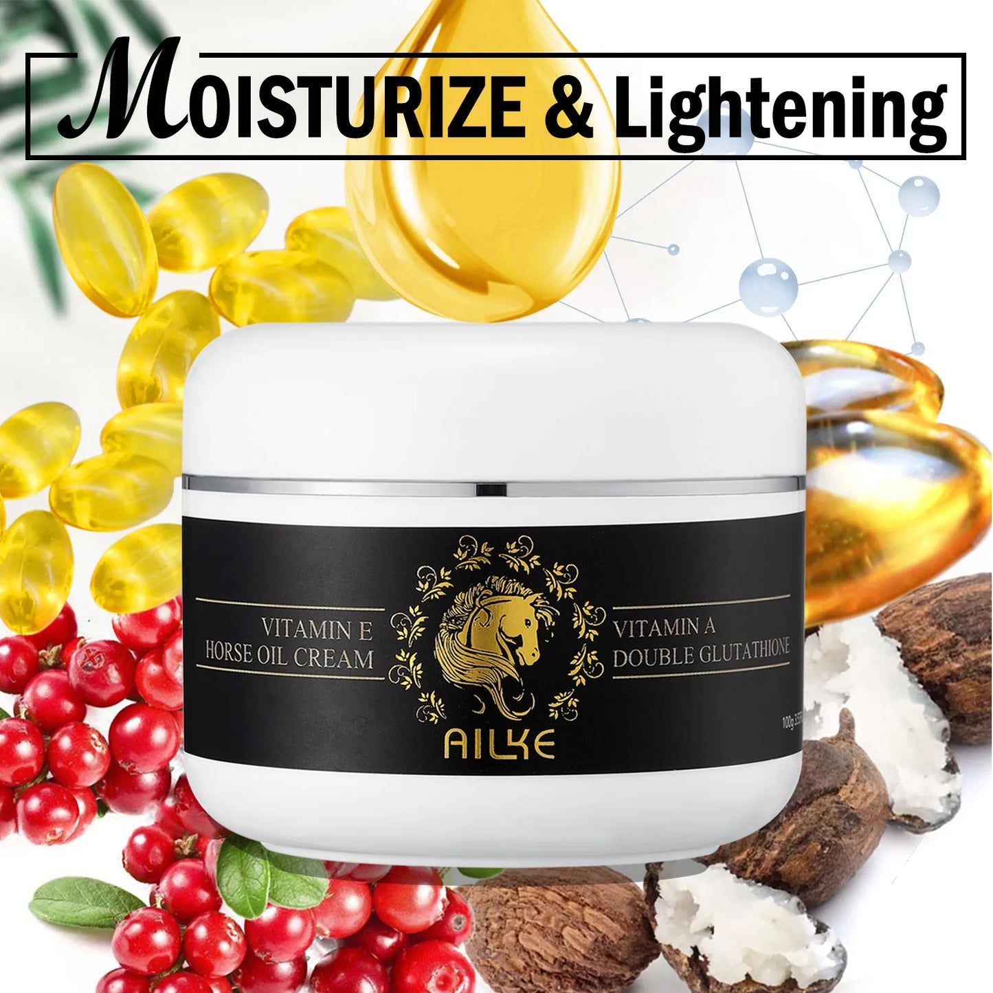 AILKE Collagen 5-in-1 Skin Care Set, Restore Skin Elasticity, Smooth Skin, Brighten, Even Skin Tone,For Face And Body Use Kit
