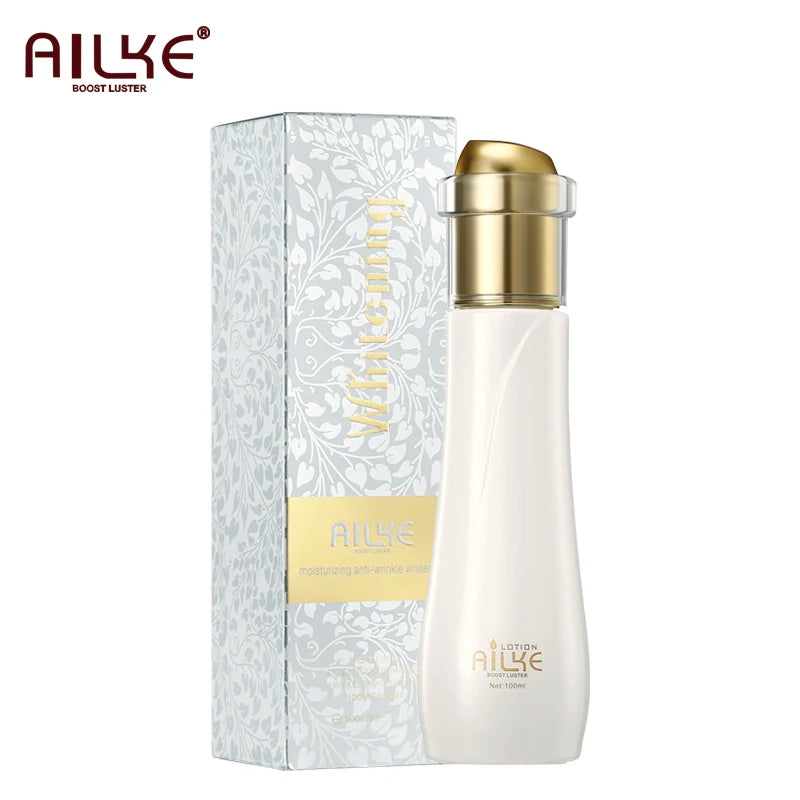 AILKE Women Whitening Face Care Set, Lightening, Reduce Dark Spots, Anti Wrinkles, For All Skin Types, Not Greasy, Easy Absorb