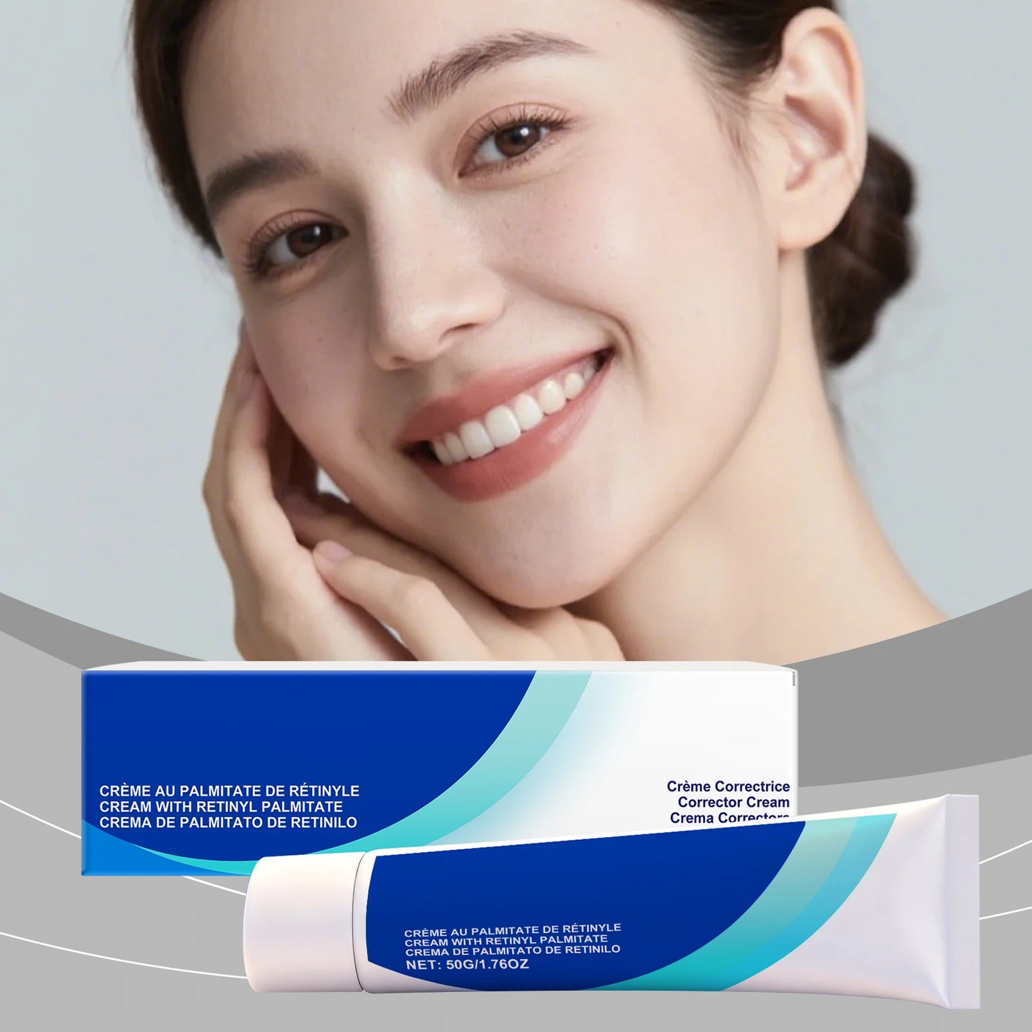 Moisturizing Corrector Cream Lightweight Hydrating Facial Care Non Greasy Quick Absorb Skin Comfort Clear Moist Smooth