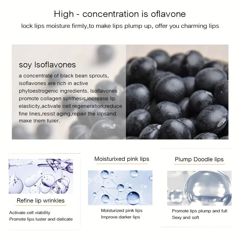 Extreme Volume Lasting Moisturizing Lip Plumping Gloss - Nutritious Mineral Oil Formula Lip Enhancer Liquid Makeup Fuller Lips