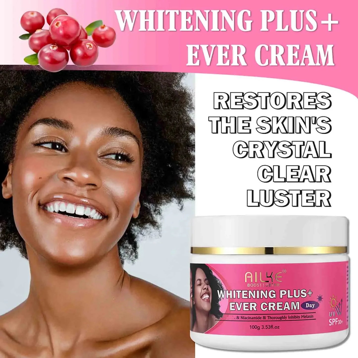 AILKE Natural Whitening Skin Care Set For All Skin Types, Remove Stubborn Acne, Dark Spots Kit, Reduce Melanin, Pigmentation