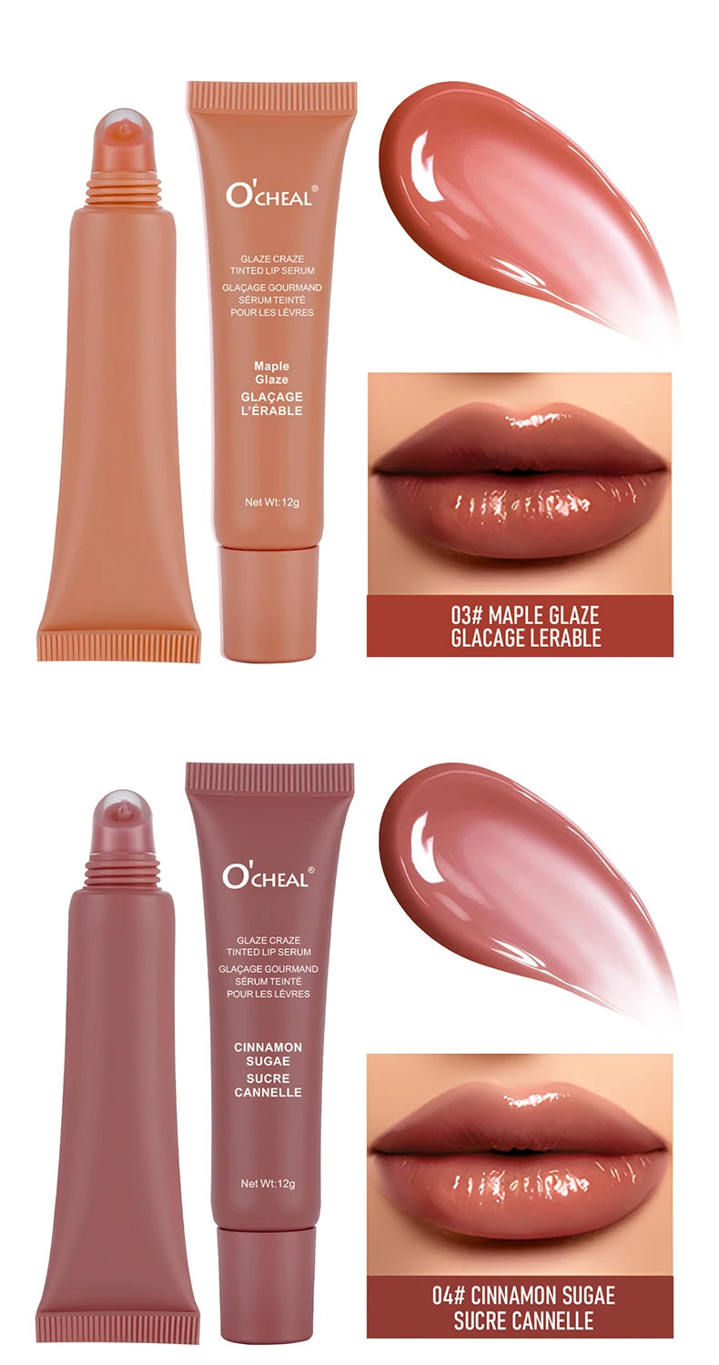 Moisturizing essence lip gloss, gloss lip makeup, durable color locking, multi color options, ideal holiday gift for girls