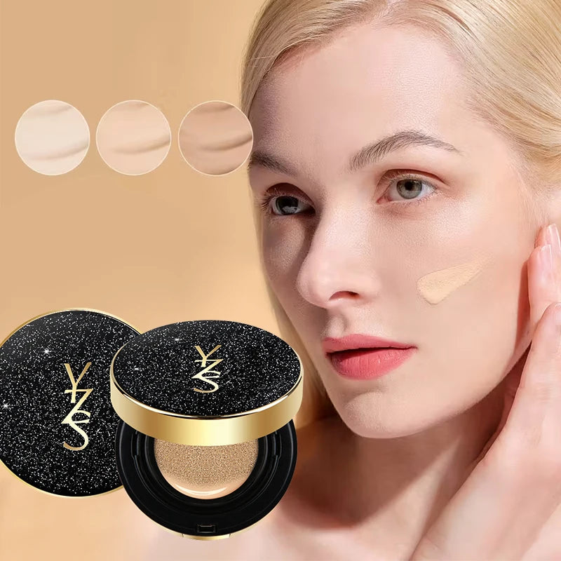 3-color moisturizing concealer,air cushion,BB cream,Light Moisturizing Isolation Cream,liquid foundation,Natural setting Makeup