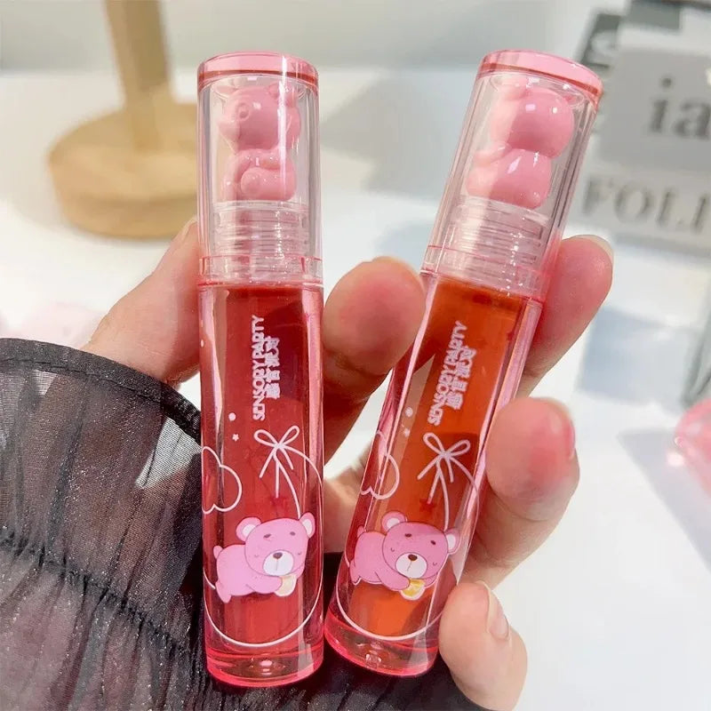 Moisturizing Mirror Lip Gloss Lasting Crystal Glossy Water Light Lip Glaze Nude Red Liquid Lipstick Women Lips Makeup Cosmetics