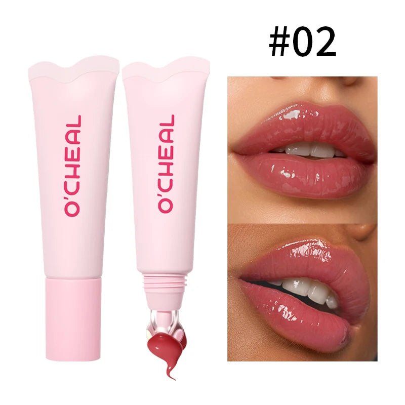 Moisturizing Tinted Lip Gloss Gentle Skin Friendly Deeply Hydrates & Plumps Lips All Day Radiant Color Sensitive Lips