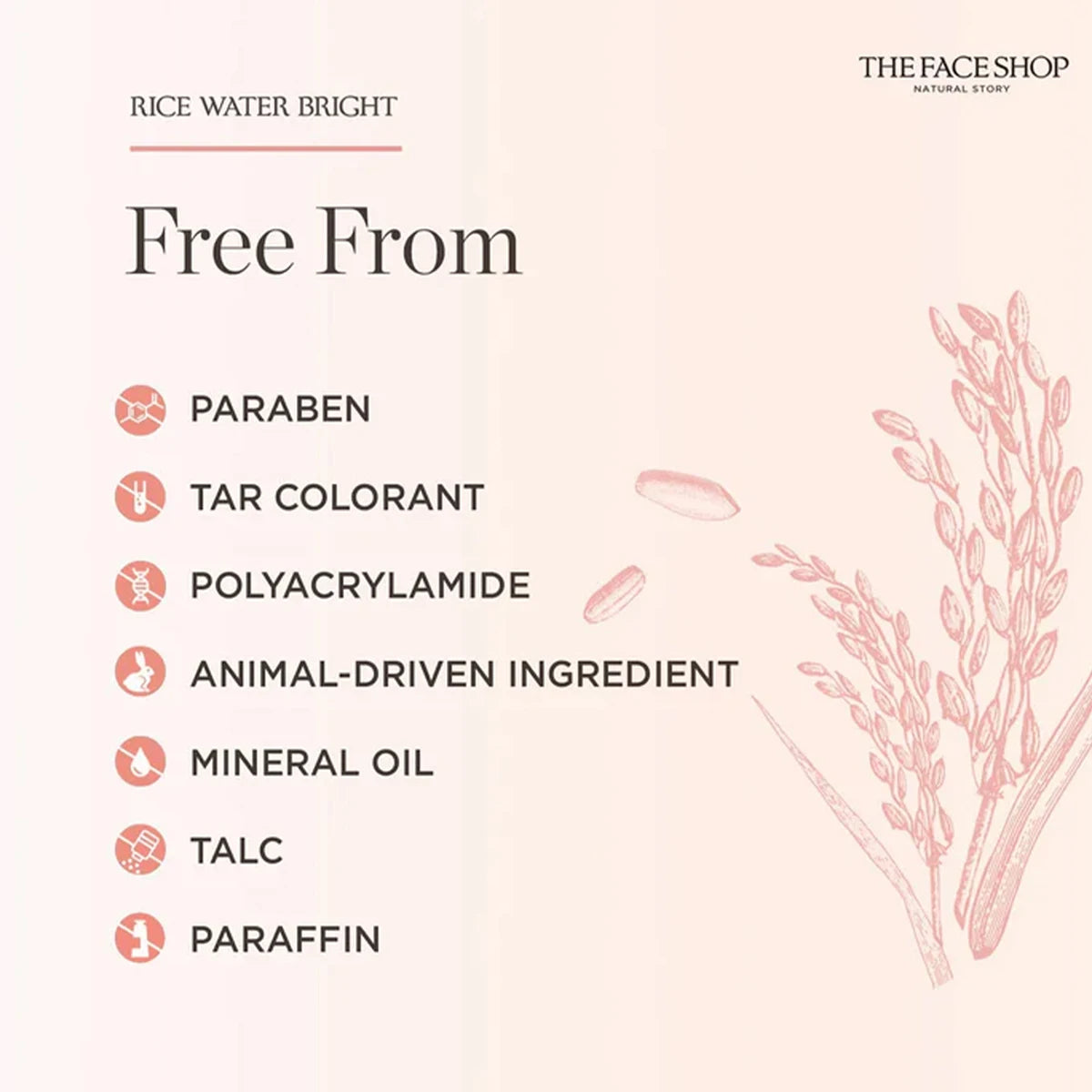 THE FACE SHOP RICE WATER BRIGHT FACE CLEANSER 150g,Luxurious Foam,Soft & Nourishing,Moisture-Retaining,K-Beauty,Korean Makeup