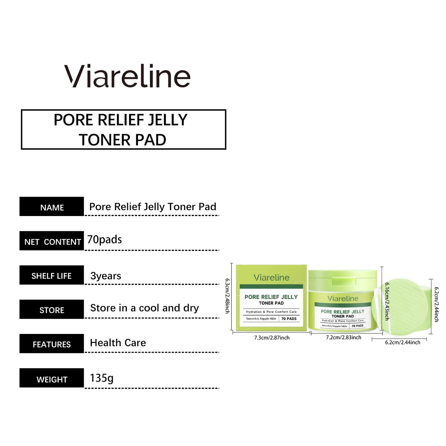 Moisturizing Calming Toner Pads Deep Hydrating Moisture Sooth Calming Improve Dry Roughness Skin Hydrating Soothing Facial Pads