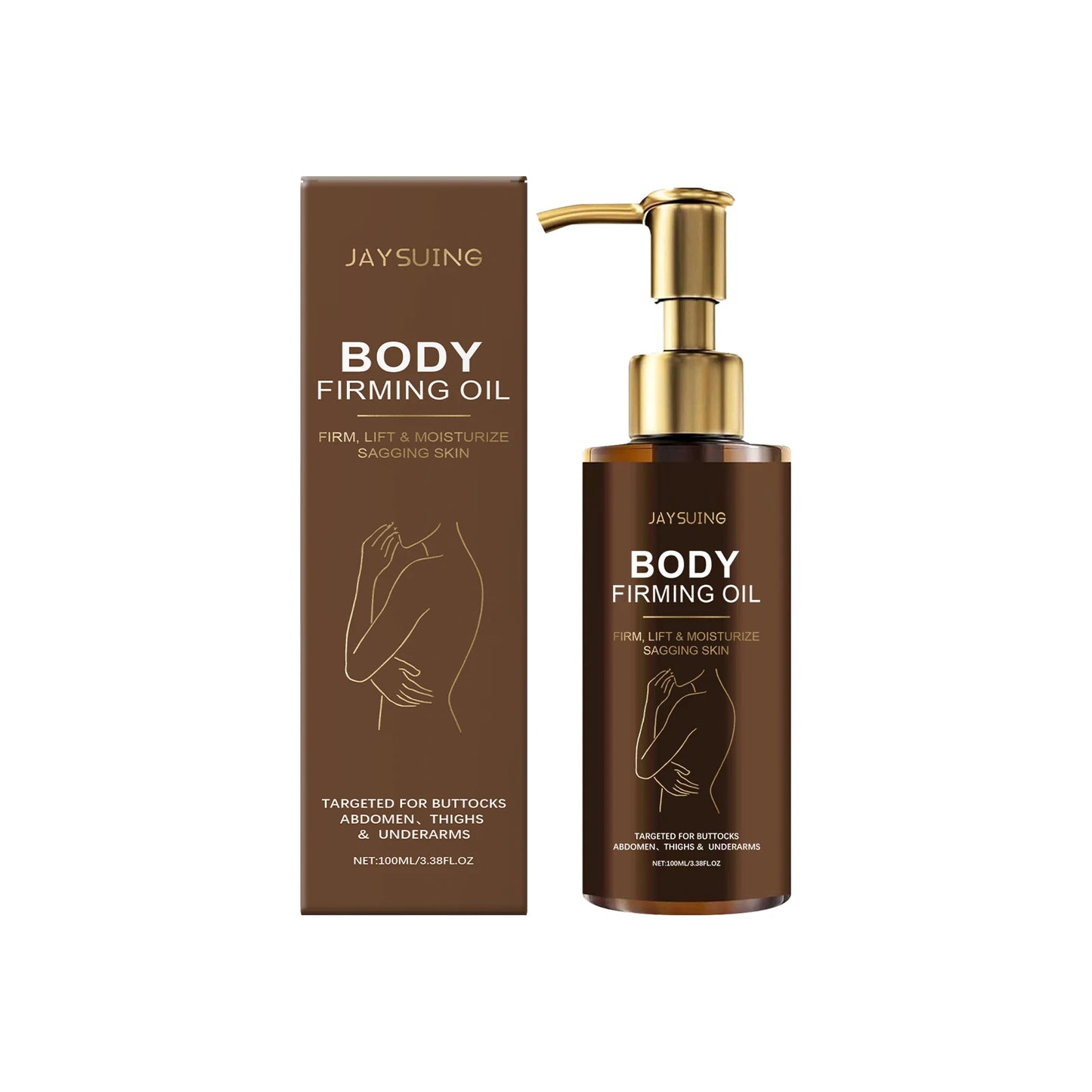 Moisturizing and firming body oil, improves dryness and roughness, easy to absorb during massage, makes skin smooth and radiant