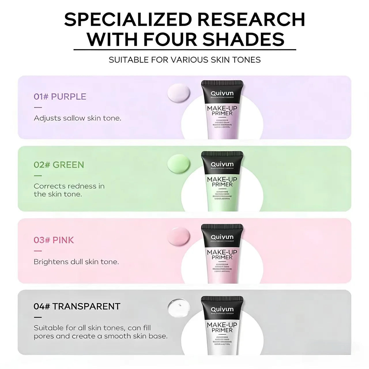 Base Makeup Facial Moisturizing Primer Moisturizing Primer Invisible Pores Smoothing Fine Lines Brightening Moisturizing