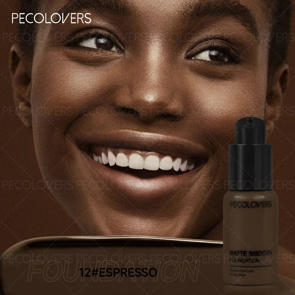 Waterproof Long-Lasting Foundation,Matte Finish,Concealer Foundation,Everyday & Special Events Makeup