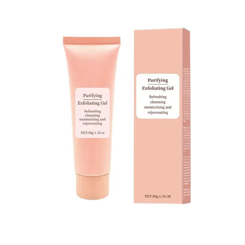 50g Face Exfoliating Gel Deep Pore Cleanser Gentle Exfoliate Oil Control Smooth Soften Moisturizing Facial Scrub Clean pores