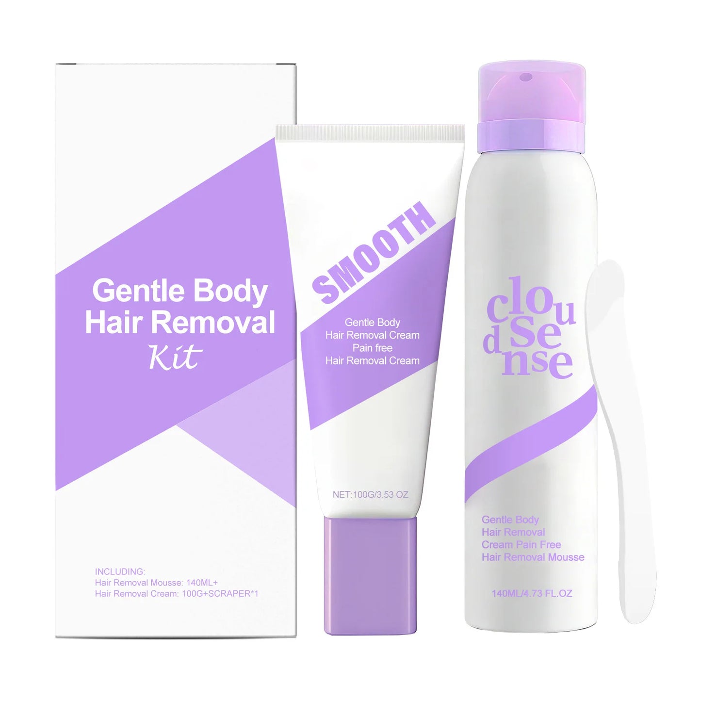 Gentle Hair Removal Cream Nourishing Delicate Moisturizing For The Skin Portable Hair Removal Cream For Daily Body Cleansing