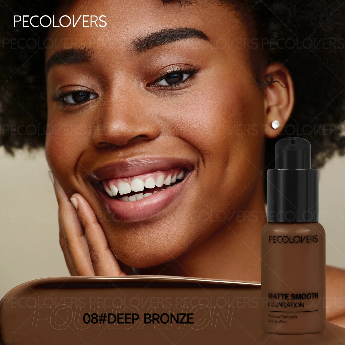 Waterproof Long-Lasting Foundation,Matte Finish,Concealer Foundation,Everyday & Special Events Makeup