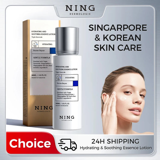 100 ml Moisturizing & Calming Essence Lotion – HA + Ceramide for Dry, Redness‑prone Skin