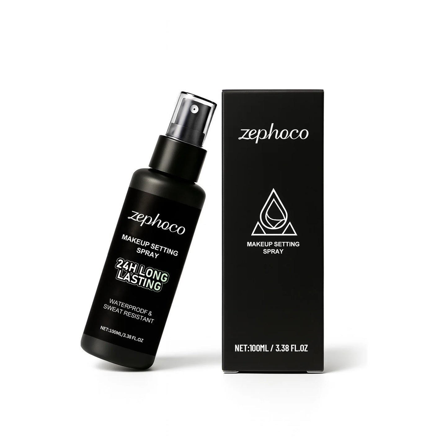 Makeup Setting Spray Hyaluronic Acid Moisturizing Waterprodf Sweat Resistant Fast Drying Lightweight 24h Longlasting Fixing Mist