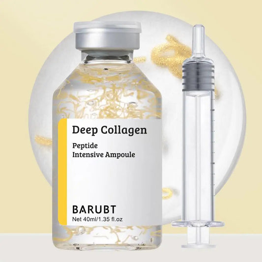Korean Silk Collagen Essence Serum Intensive Revitalizing Formula with Deep Hydration Smoothing and Glow Boosting Skin Care