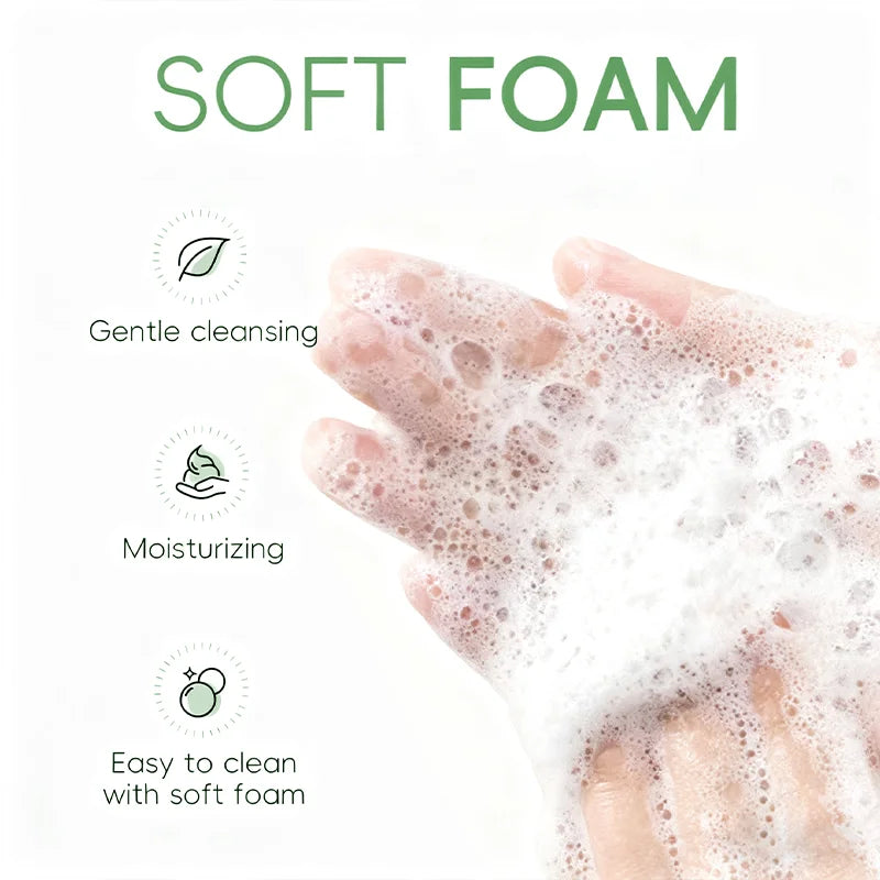 YUITIKUE Facial Cleanser 60g - Mandelic Acid Formula, Gentle Deep Cleansing, Moisturizes & Controls Oil