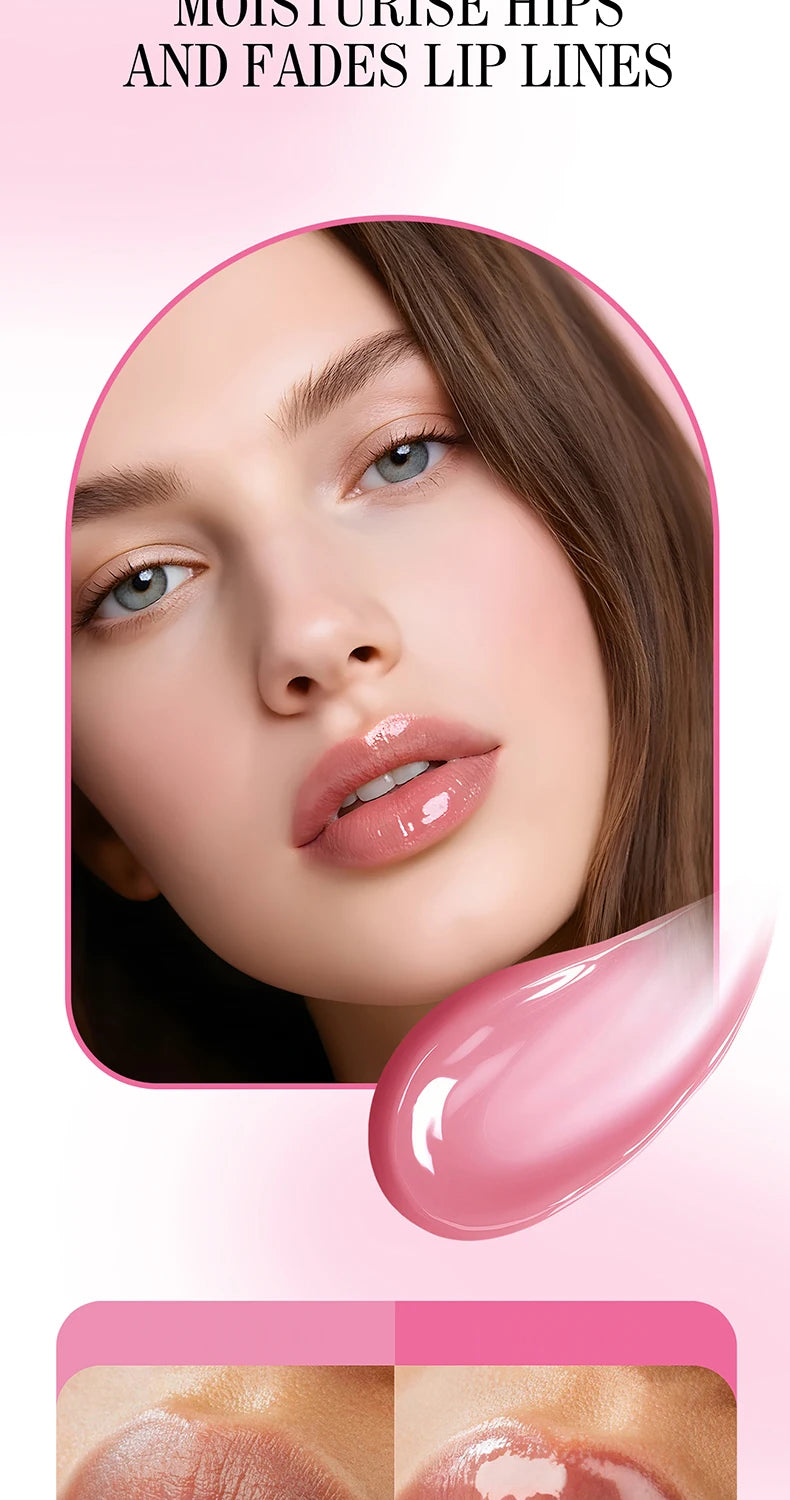 Moisturizing essence lip gloss, gloss lip makeup, durable color locking, multi color options, ideal holiday gift for girls