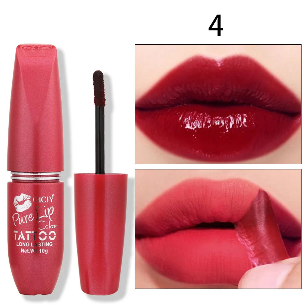 Tear off lip gloss, waterproof and sweat resistant, long-lasting moisturizing, vibrant colors, creating a bright makeup look