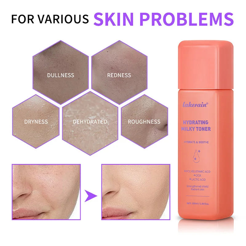 Moisturizing Toner 100ml Deep Moisturizer Brightening Wrinkle Smooth Skin Pre-makeup Skin Care Facial Care Moisturizer Toner