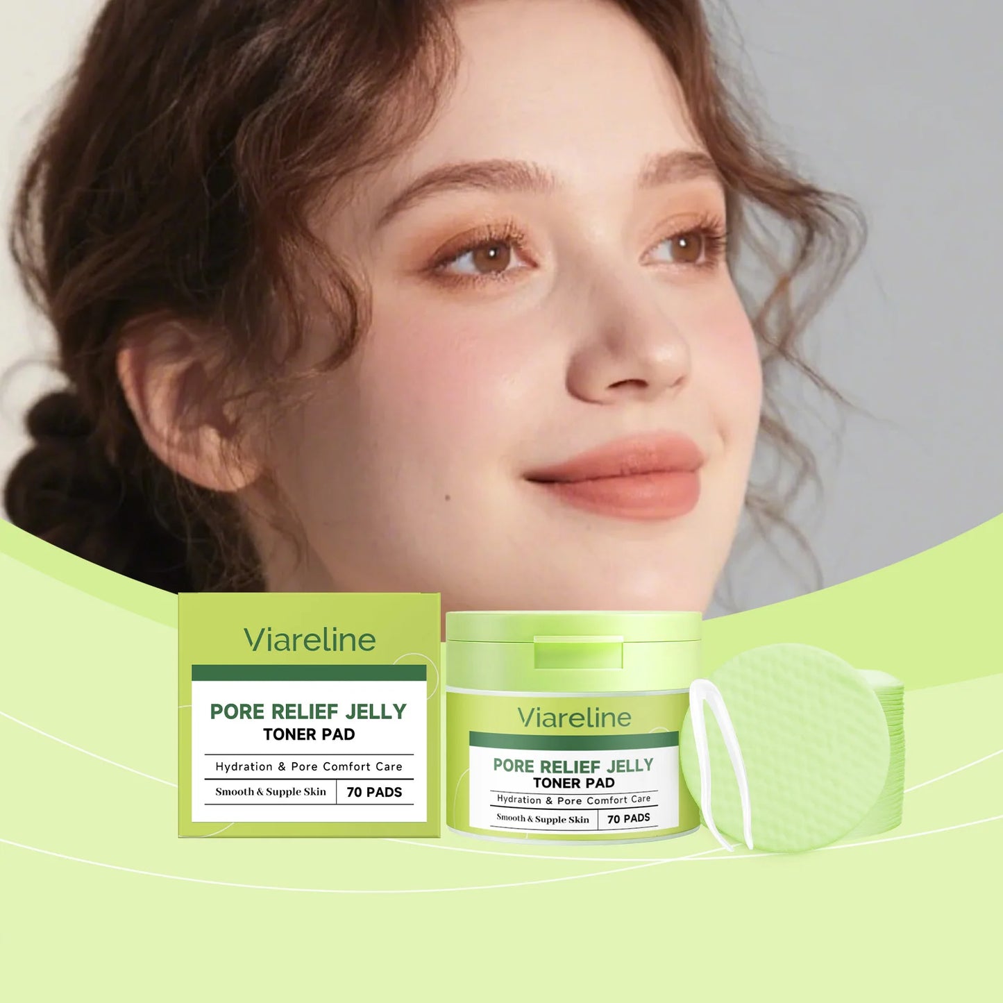 Moisturizing Calming Toner Pads Deep Hydrating Moisture Sooth Calming Improve Dry Roughness Skin Hydrating Soothing Facial Pads