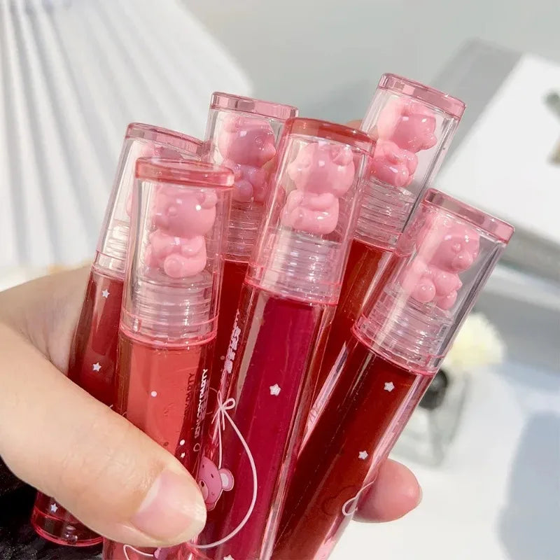 Moisturizing Mirror Lip Gloss Lasting Crystal Glossy Water Light Lip Glaze Nude Red Liquid Lipstick Women Lips Makeup Cosmetics