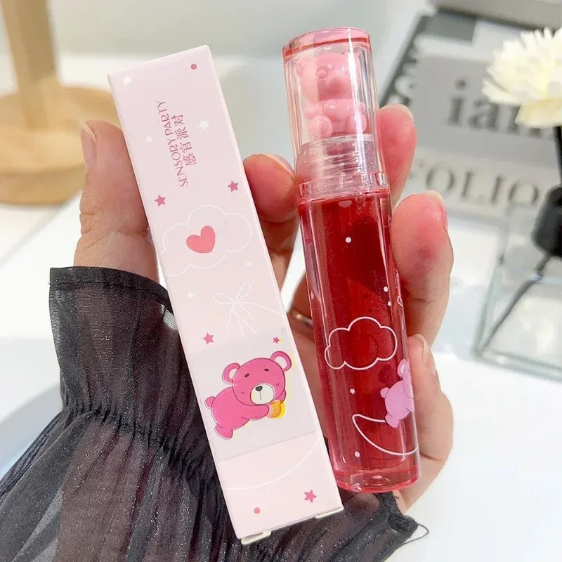 Moisturizing Mirror Lip Gloss Lasting Crystal Glossy Water Light Lip Glaze Nude Red Liquid Lipstick Women Lips Makeup Cosmetics