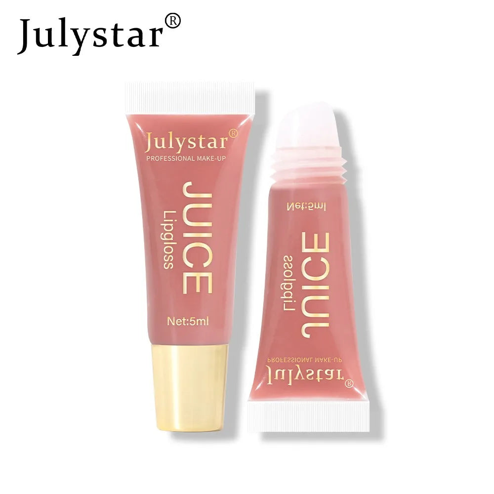 Moisturizing Lip Balm Fruit Lip Oil Gloss Care of the Lips Transparent Fullness LipGloss Soft Tube Makeup Applicator Beauty Care