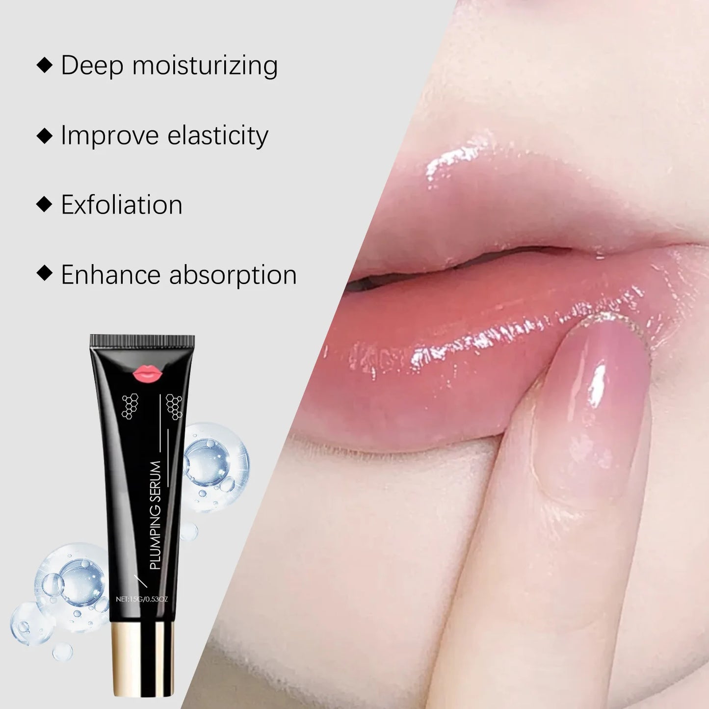 Moisturizing Lip Oil Plumping Gloss Lip Reduce Wrinkles Deep Nourishing Remove Dead Skin Smoothing Hydrating Repairing Lip Serum
