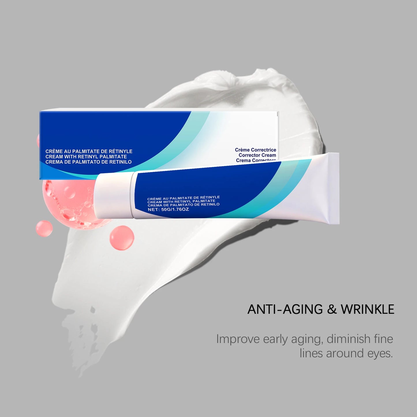 Moisturizing Corrector Cream Lightweight Hydrating Facial Care Non Greasy Quick Absorb Skin Comfort Clear Moist Smooth