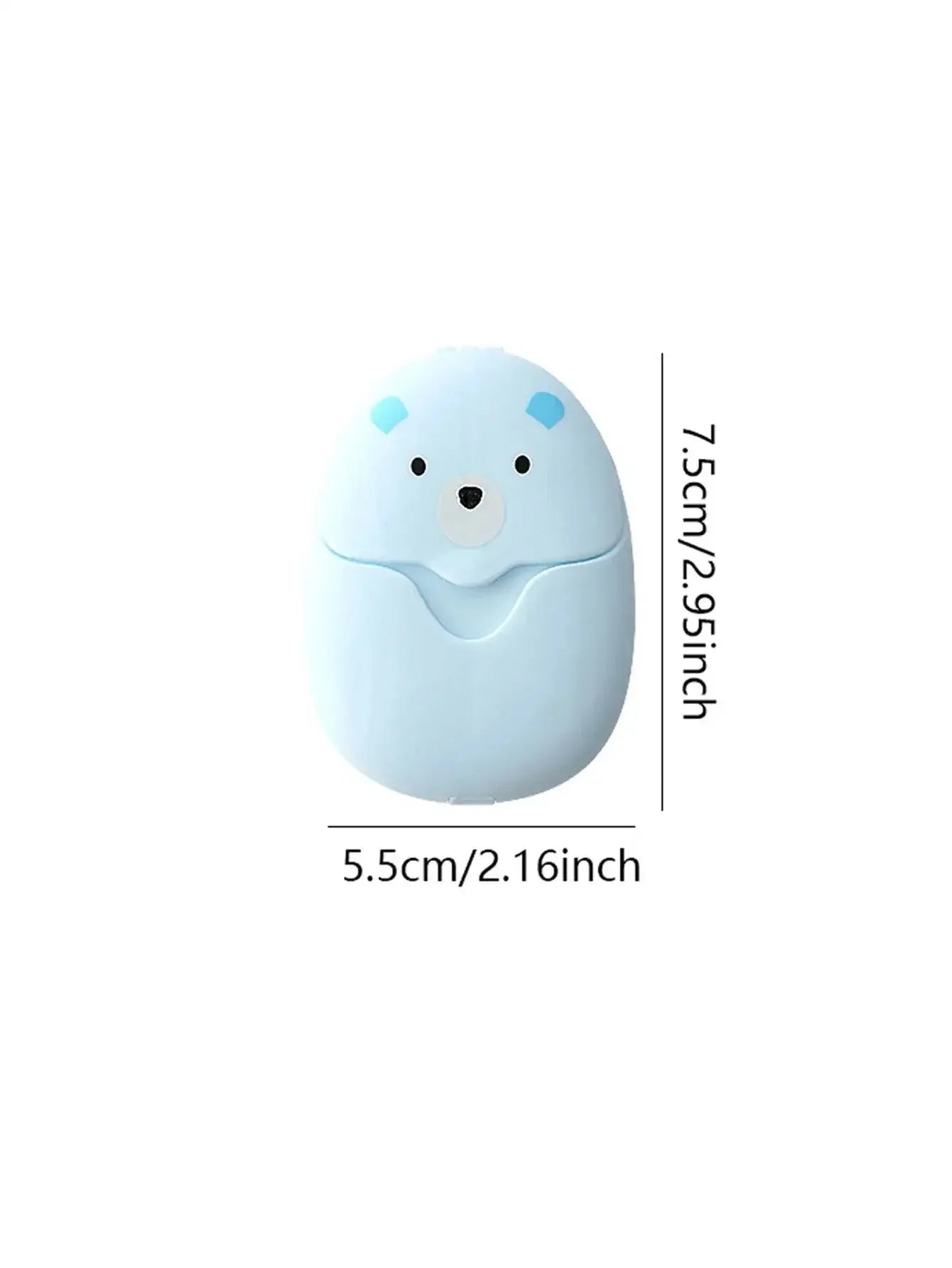 50pcs/box Gentle Water-Soluble Paper Soap Sheets - Deep Cleansing, Moisturizing, and Non-Irritating for Sensitive Skin