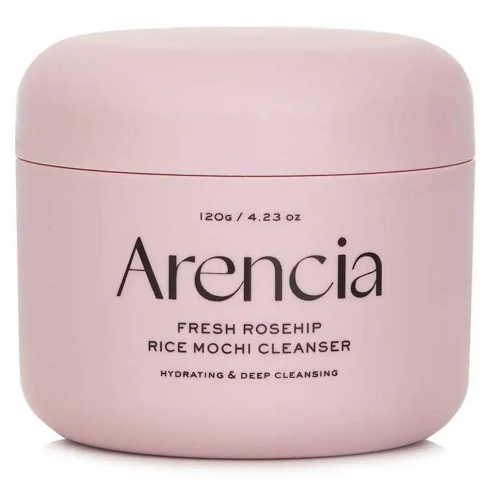 Arencia Fresh Green Rice Mochi Cleanser 120g Alcohol-Free Mineral Oil-Free Paraben-Free Gentle Formula Deep Cleanses