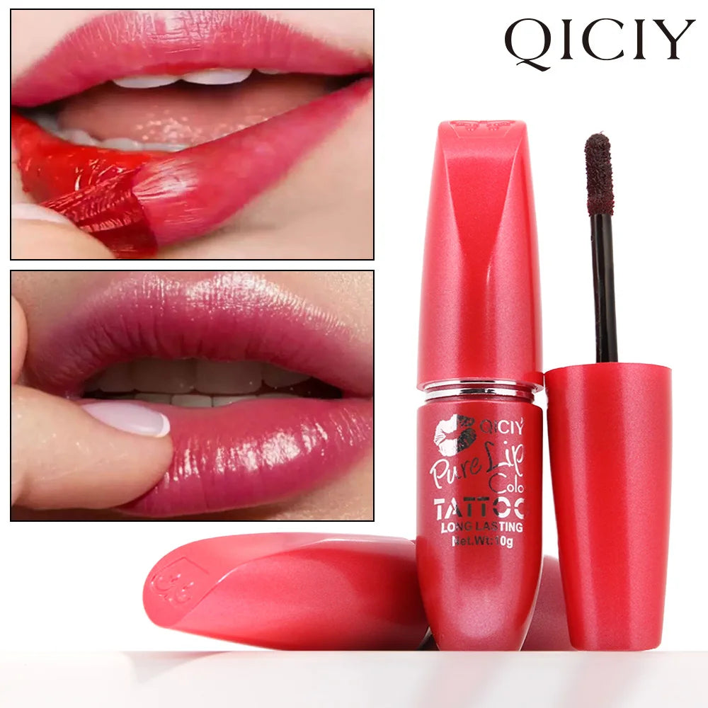 Tear off lip gloss, waterproof and sweat resistant, long-lasting moisturizing, vibrant colors, creating a bright makeup look