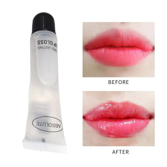 1Pc Absolute Lip Gloss Moisturizer Plumper Waterproof Hydrating Long-lasting Transparent Smoothing Gentle Nourishing Makeup